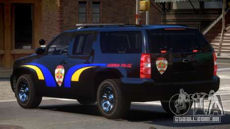 Chevrolet Suburban Police V1.1 para GTA 4