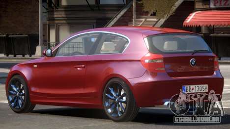 BMW E87 120i para GTA 4