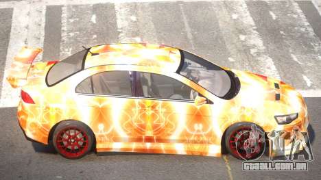 Mitsubishi Lancer X Tuned PJ5 para GTA 4