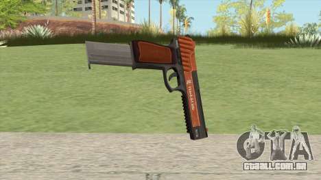 Pistol .50 GTA V (Orange) Base V2 para GTA San Andreas