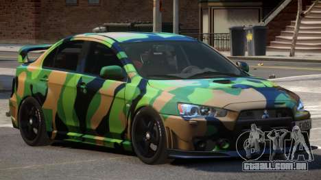 Mitsubishi Lancer X ST PJ3 para GTA 4