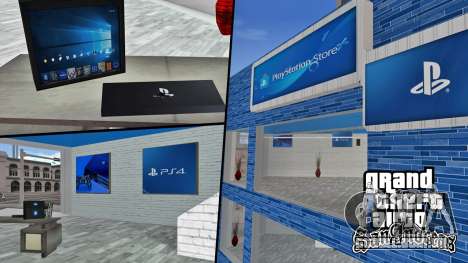 A Playstation Store (PS4 Loja) para GTA San Andreas