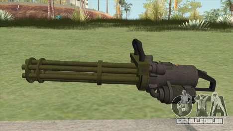 Coil Minigun (Green) GTA V para GTA San Andreas