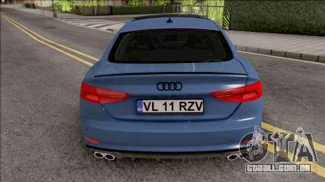 Audi S5 Blue para GTA San Andreas