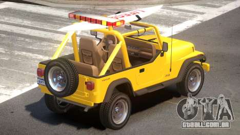 1988 Jeep Wrangler V1.0 para GTA 4