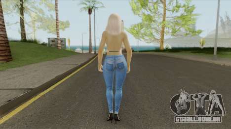 Helena Casual V18 (Dark) para GTA San Andreas