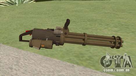 Coil Minigun (Army) GTA V para GTA San Andreas