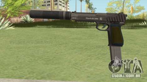 Pistol .50 GTA V (LSPD) Suppressor V2 para GTA San Andreas