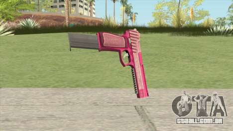 Pistol .50 GTA V (Pink) Base V2 para GTA San Andreas