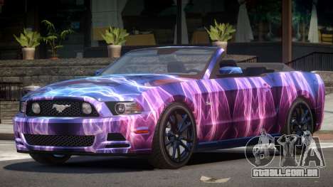 Ford Mustang GT Cabrio PJ2 para GTA 4