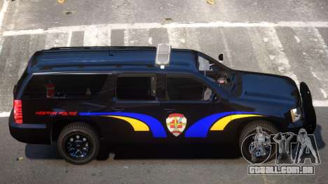 Chevrolet Suburban Police V1.1 para GTA 4