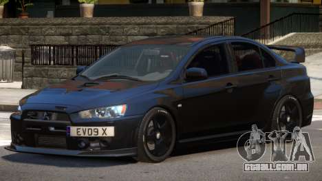 Mitsubishi Lancer X ST para GTA 4