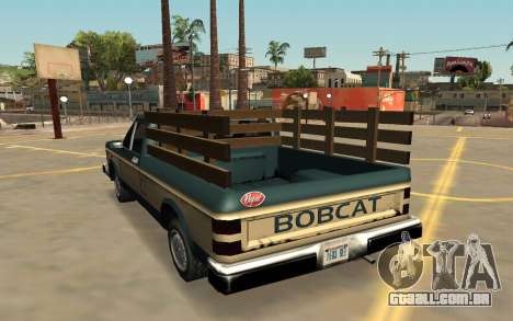 Insípido Bobcat com Emblemas e Extras para GTA San Andreas