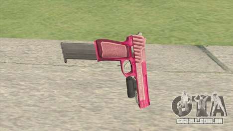 Pistol .50 GTA V (Pink) Flashlight V2 para GTA San Andreas