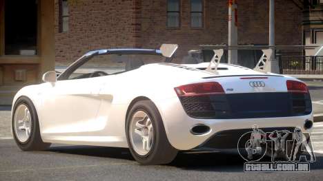 Audi R8 Spyder V1.1 para GTA 4