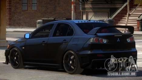 Mitsubishi Lancer X ST para GTA 4