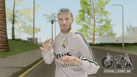David Beckham (Real Madrid) para GTA San Andreas