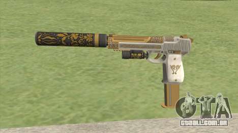 Pistol .50 GTA V (Luxury) Full Attachments para GTA San Andreas