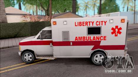 GTA 3 Ambulance para GTA San Andreas