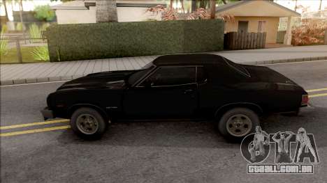 Ford Gran Torino 1974 Black para GTA San Andreas