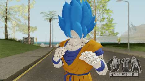 Goku (Super Sayains Bleu Evolution) para GTA San Andreas