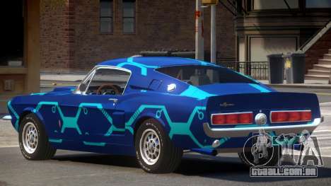 1967 Shelby GT500 V1.0 PJ2 para GTA 4