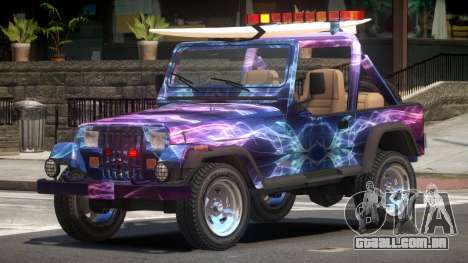 1988 Jeep Wrangler PJ2 para GTA 4