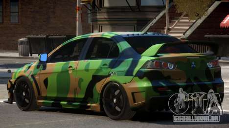 Mitsubishi Lancer X ST PJ3 para GTA 4