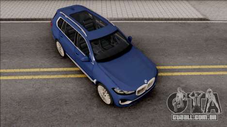 BMW X7 2020 Low Poly para GTA San Andreas