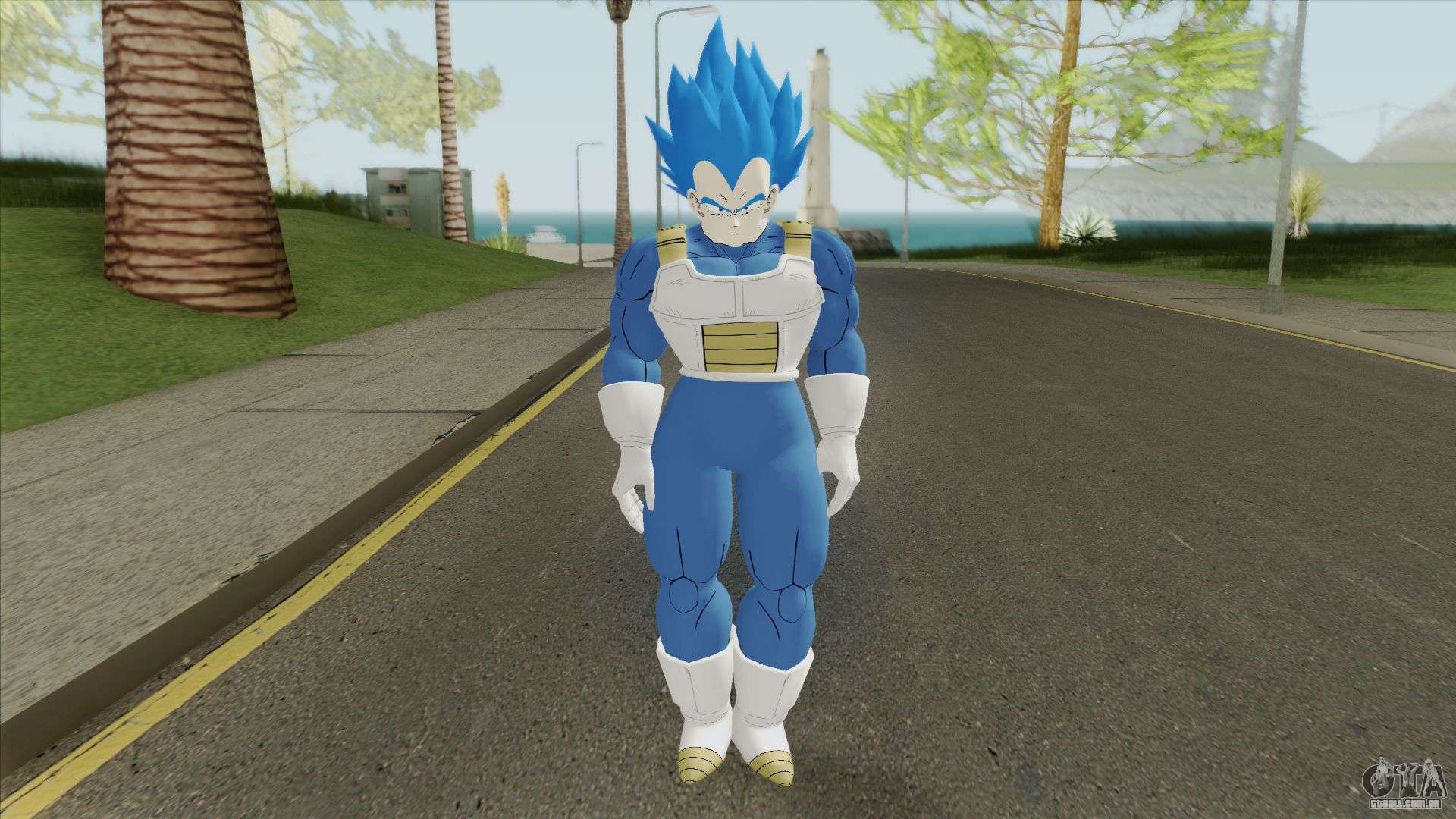 Dragon Ball Generation: Manhas para Gta San andreas Vegeta