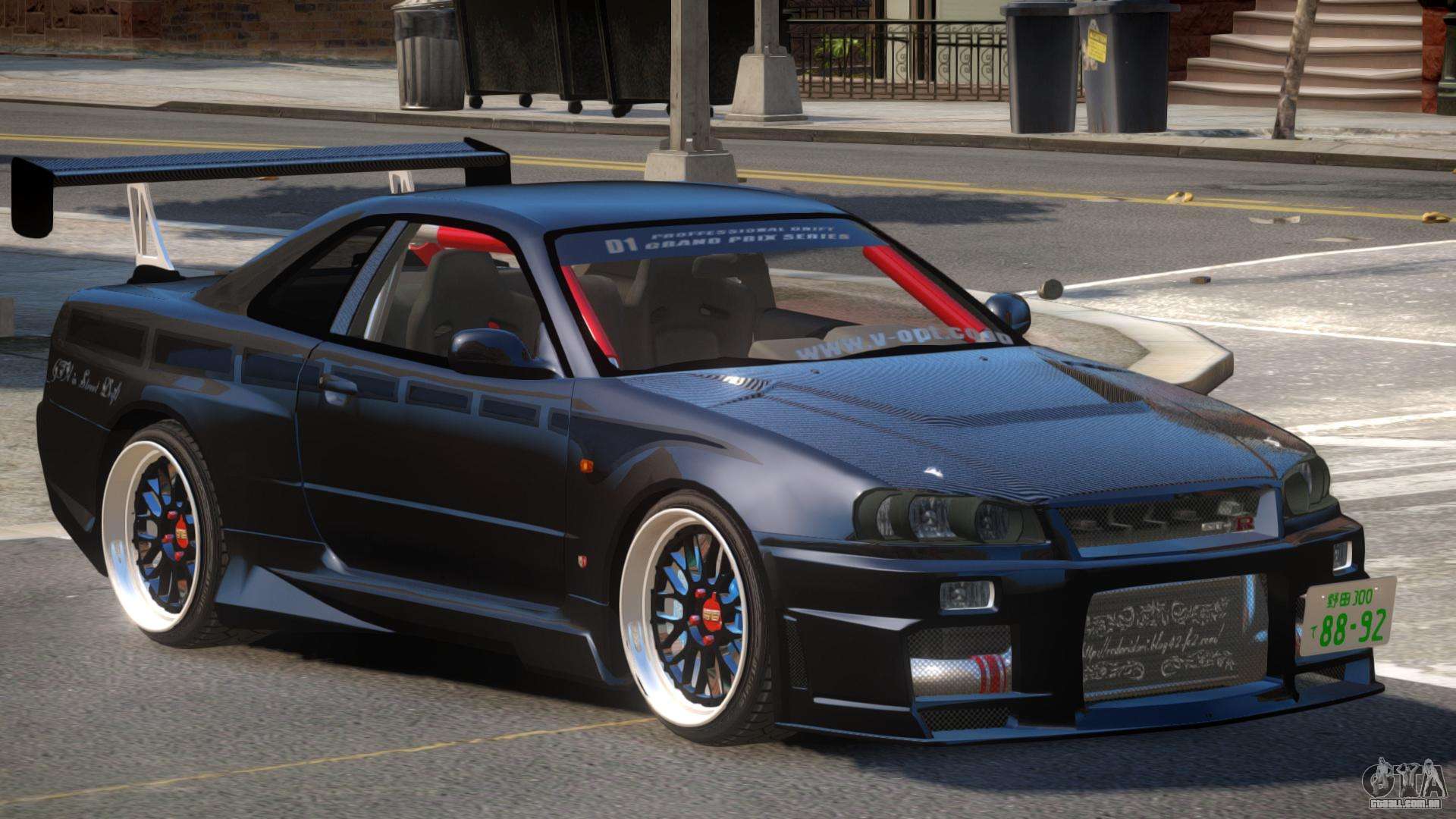 Nissan Skyline R34 Tuning para GTA 4