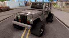 Jeep Wrangler 4x4 XL para GTA San Andreas