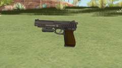 Pistol .50 GTA V (NG Black) Flashlight V1 para GTA San Andreas