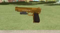 Pistol .50 GTA V (Gold) Flashlight V1