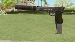Pistol .50 GTA V (LSPD) Suppressor V2 para GTA San Andreas