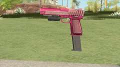 Pistol .50 GTA V (Pink) Flashlight V2 para GTA San Andreas
