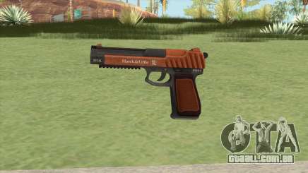 Pistol .50 GTA V (Orange) Base V1 para GTA San Andreas