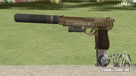 Pistol .50 GTA V (Army) Full Attachments para GTA San Andreas