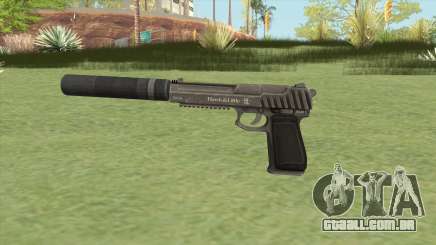 Pistol .50 GTA V (Platinum) Suppressor V1 para GTA San Andreas