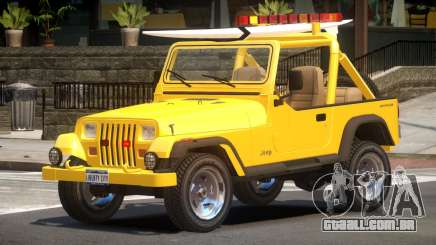 1988 Jeep Wrangler V1.0 para GTA 4