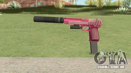 Pistol .50 GTA V (Pink) Full Attachments para GTA San Andreas