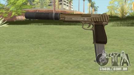 Pistol .50 GTA V (Army) Suppressor V2 para GTA San Andreas