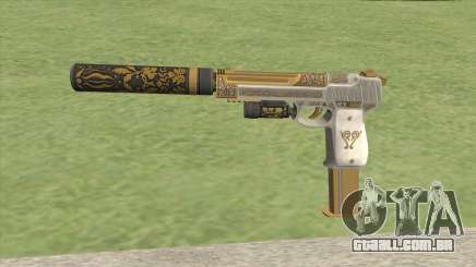 Pistol .50 GTA V (Luxury) Full Attachments para GTA San Andreas