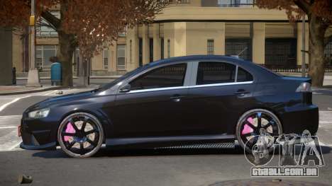 Mitsubishi Lancer X R-Tuned para GTA 4