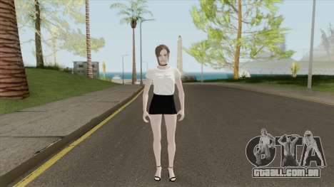 Claire Casual (Mini Skirt) para GTA San Andreas