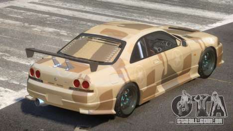 Nissan Skyline GT R33 SE PJ2 para GTA 4