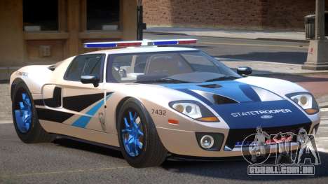 Ford GT1000 Police V1.3 para GTA 4
