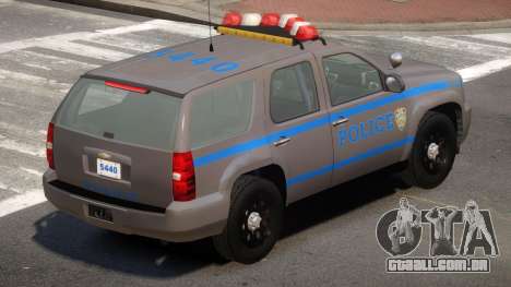 Chevrolet Tahoe Police V1.2 para GTA 4