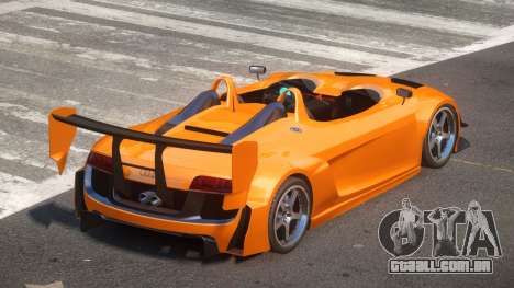 Audi R8 GT Roadster para GTA 4