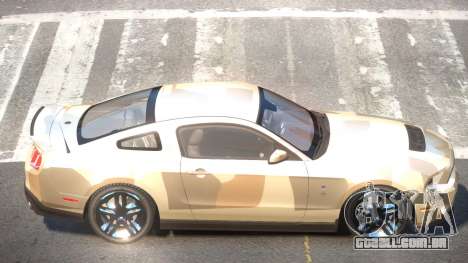 Shelby GT500 V8 PJ2 para GTA 4